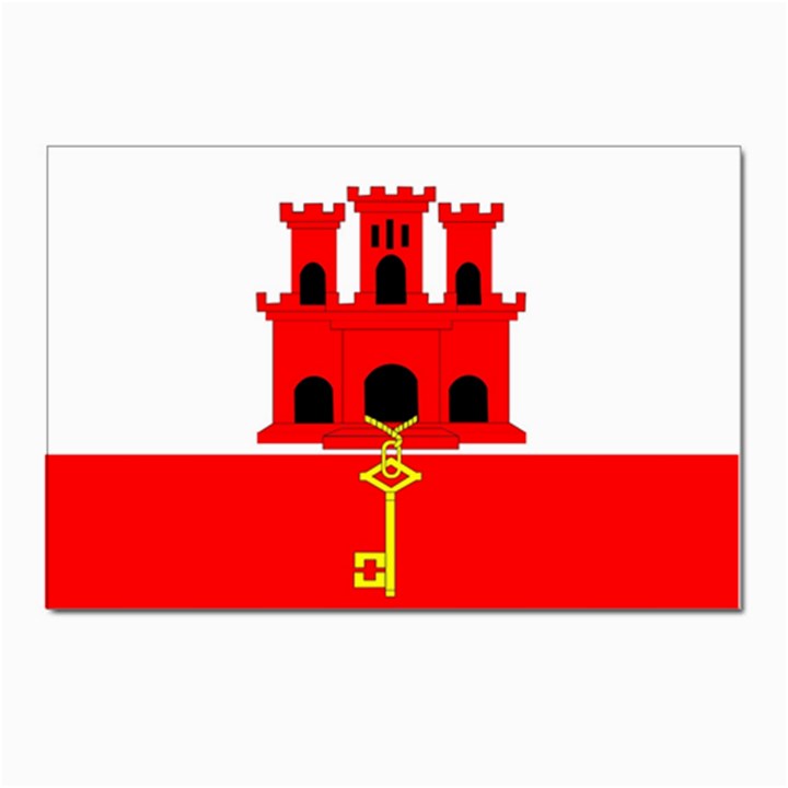 Gibraltar Postcards 5  x 7  (Pkg of 10)