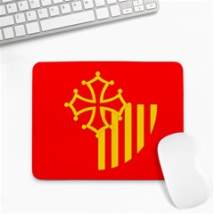 Languedoc Roussillon Flag Small Mousepad by tony4urban