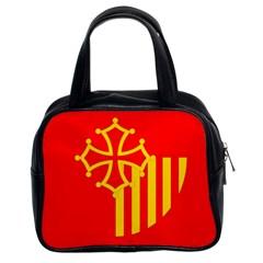 Languedoc Roussillon Flag Classic Handbag (two Sides) by tony4urban