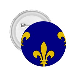 Ile De France Flag 2 25  Buttons by tony4urban