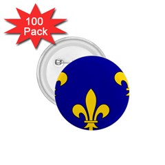 Ile De France Flag 1 75  Buttons (100 Pack)  by tony4urban