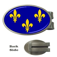 Ile De France Flag Money Clips (oval)  by tony4urban