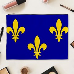 Ile De France Flag Cosmetic Bag (xl) by tony4urban