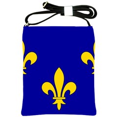 Ile De France Flag Shoulder Sling Bag by tony4urban