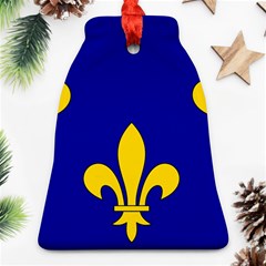 Ile De France Flag Bell Ornament (two Sides) by tony4urban