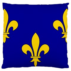 Ile De France Flag Large Cushion Case (one Side) by tony4urban