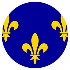 Ile De France Flag Round Trivet