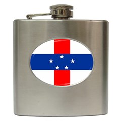 Netherlands Antilles Hip Flask (6 Oz) by tony4urban