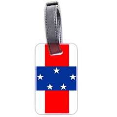 Netherlands Antilles Luggage Tag (two Sides) by tony4urban