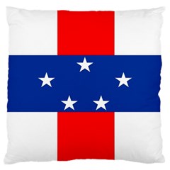 Netherlands Antilles Large Cushion Case (two Sides) by tony4urban