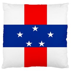 Netherlands Antilles Standard Premium Plush Fleece Cushion Case (one Side) by tony4urban