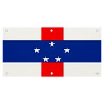 Netherlands Antilles Banner and Sign 6  x 3  Front