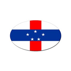 Netherlands Antilles Sticker Oval (10 Pack)