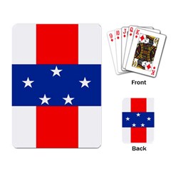 Netherlands Antilles Playing Cards Single Design (rectangle)