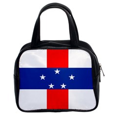 Netherlands Antilles Classic Handbag (two Sides) by tony4urban