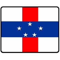 Netherlands Antilles Fleece Blanket (medium) by tony4urban