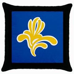 Brussels Throw Pillow Case (black) by tony4urban