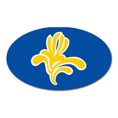 Brussels Oval Magnet