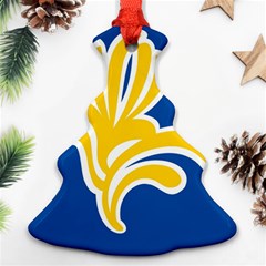 Brussels Christmas Tree Ornament (two Sides)