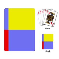 Nitriansky Flag Playing Cards Single Design (rectangle) by tony4urban