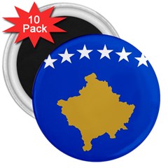 Kosovo 3  Magnets (10 Pack) 