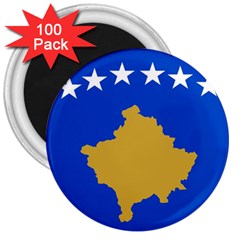 Kosovo 3  Magnets (100 Pack)