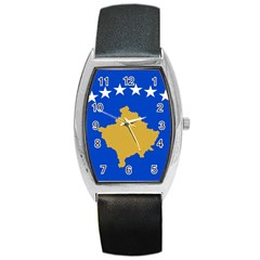 Kosovo Barrel Style Metal Watch