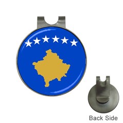 Kosovo Hat Clips With Golf Markers by tony4urban