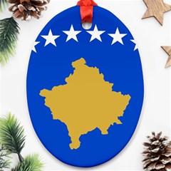 Kosovo Oval Ornament (two Sides)