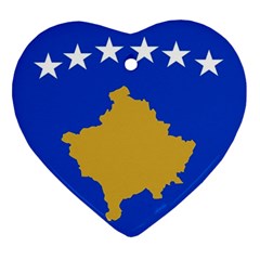 Kosovo Heart Ornament (two Sides) by tony4urban