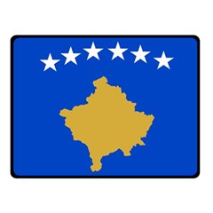 Kosovo One Side Fleece Blanket (small) by tony4urban