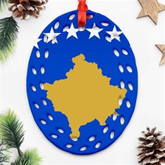 Kosovo Oval Filigree Ornament (two Sides)