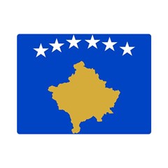 Kosovo One Side Premium Plush Fleece Blanket (mini)