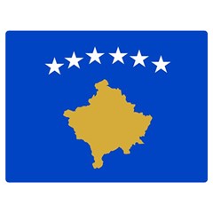 Kosovo One Side Premium Plush Fleece Blanket (extra Small)