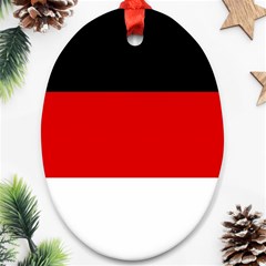 Berlin Old Flag Ornament (oval) by tony4urban