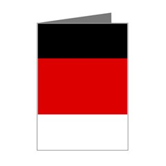 Berlin Old Flag Mini Greeting Card by tony4urban