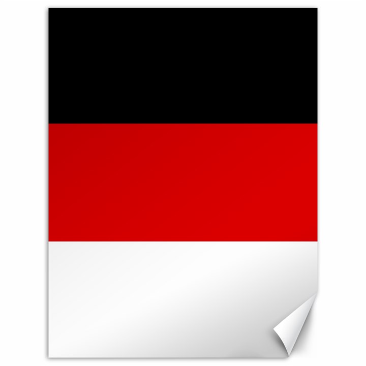 Berlin Old Flag Canvas 12  x 16 