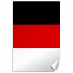 Berlin Old Flag Canvas 24  X 36  by tony4urban