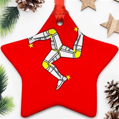 Isle Of Man Ornament (star)