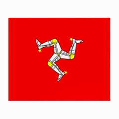 Isle Of Man Small Glasses Cloth by tony4urban