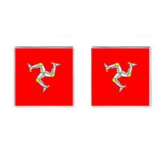 Isle Of Man Cufflinks (square) by tony4urban