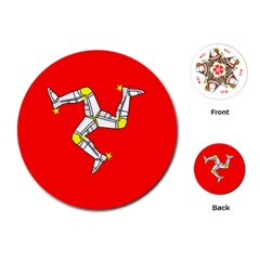 Isle Of Man Playing Cards Single Design (round)