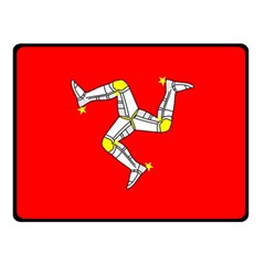 Isle Of Man One Side Fleece Blanket (small) by tony4urban