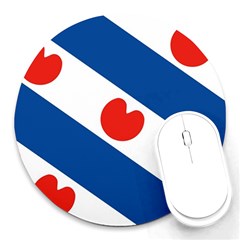 Frisian Flag Round Mousepad by tony4urban