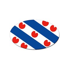 Frisian Flag Sticker Oval (10 Pack)