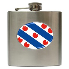 Frisian Flag Hip Flask (6 Oz) by tony4urban