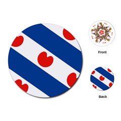 Frisian Flag Playing Cards Single Design (round)