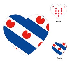 Frisian Flag Playing Cards Single Design (heart)