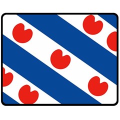 Frisian Flag One Side Fleece Blanket (medium) by tony4urban