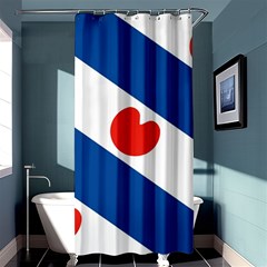 Frisian Flag Shower Curtain 36  X 72  (stall)  by tony4urban